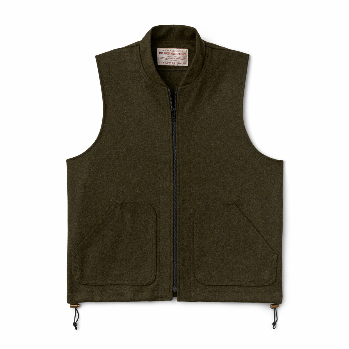 Men Filson Mackinaw Wool Vest Liner