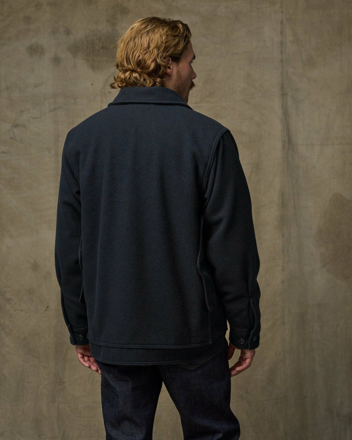 Men Filson Seattle Wool Cruiser Jacket - Navy
