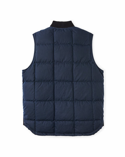 Men Filson Waxed Down Vest - Night Sky