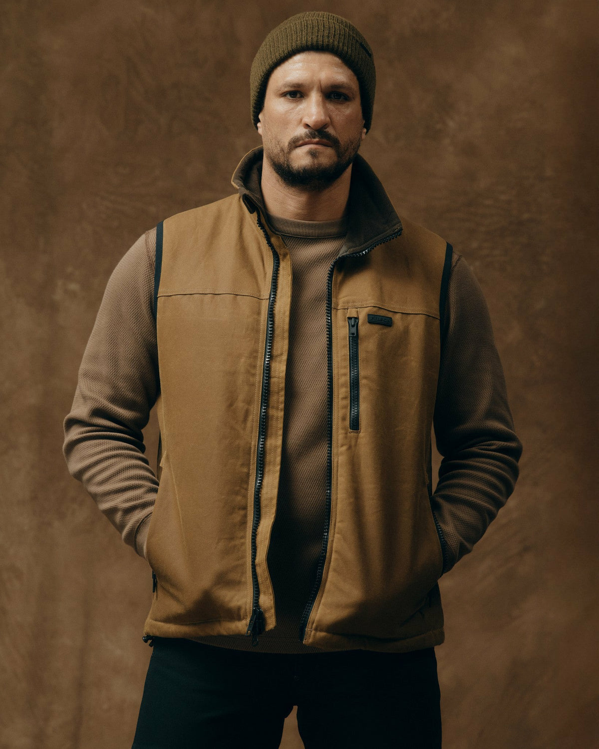 Men Filson Tin Cloth Primaloft Vest