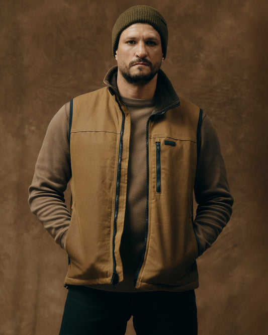Men Filson Tin Cloth Primaloft Vest