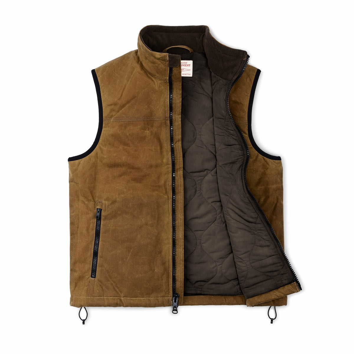 Men Filson Tin Cloth Primaloft Vest