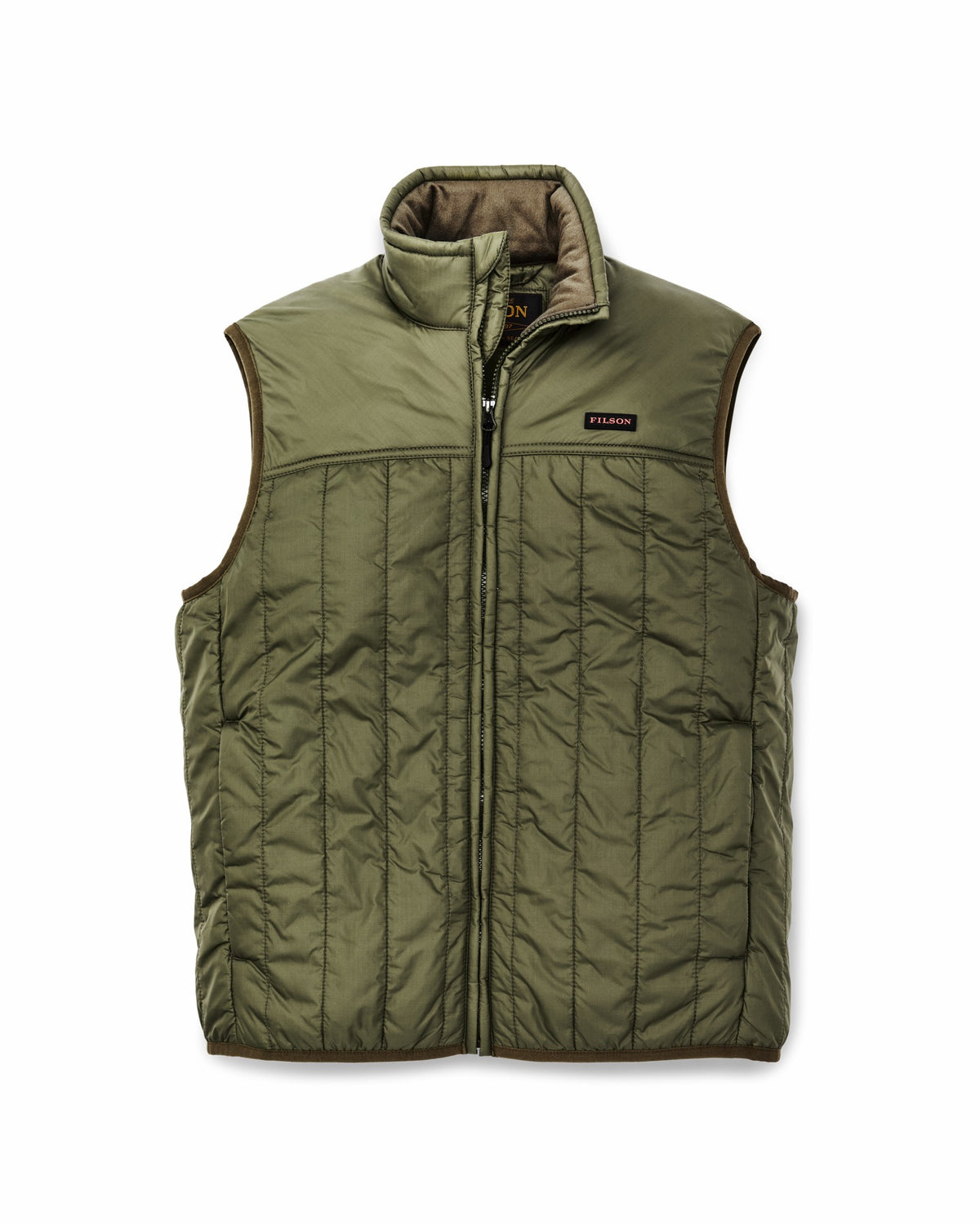 Men Filson Ultralight Vest - Dark Olive Drab