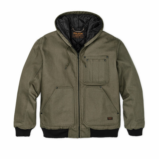 Men Filson Worksmith Insulated Bomber Jacket