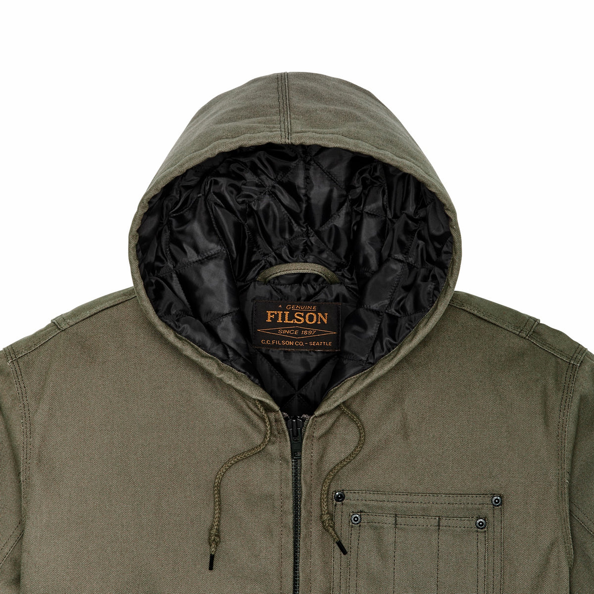 Men Filson Worksmith Insulated Bomber Jacket