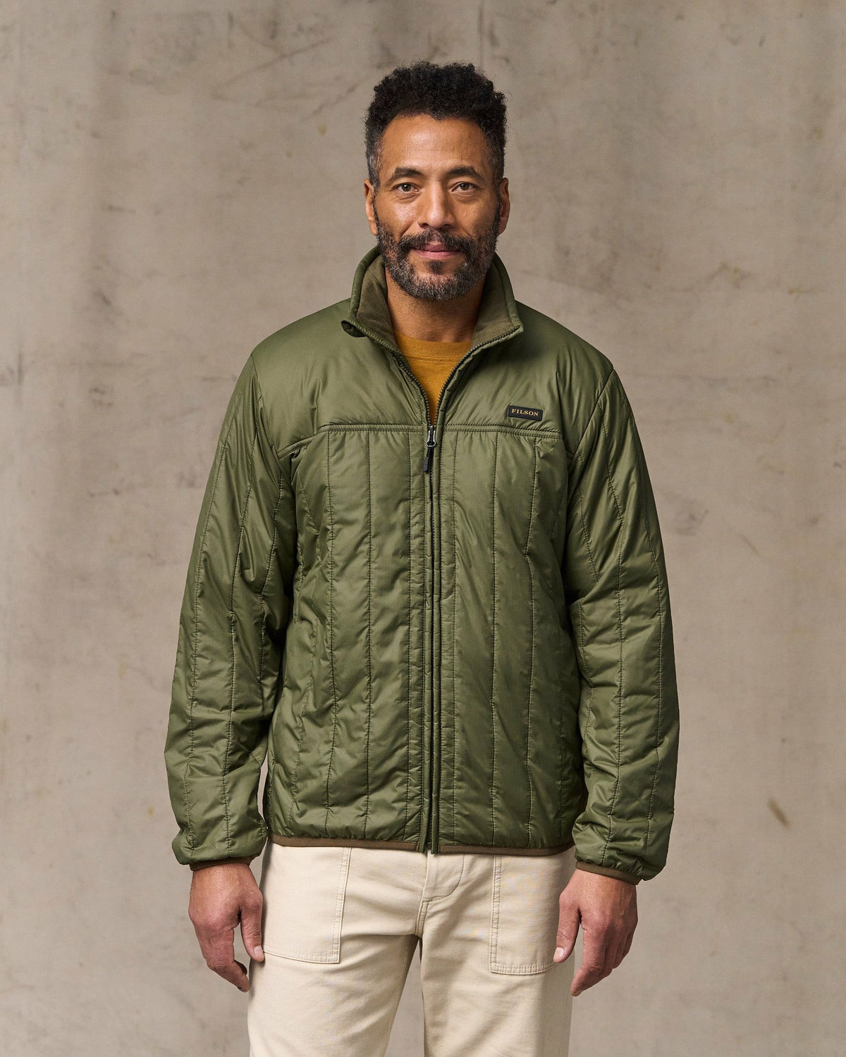 Men Filson Ultralight Jacket - Dark Olive Drab