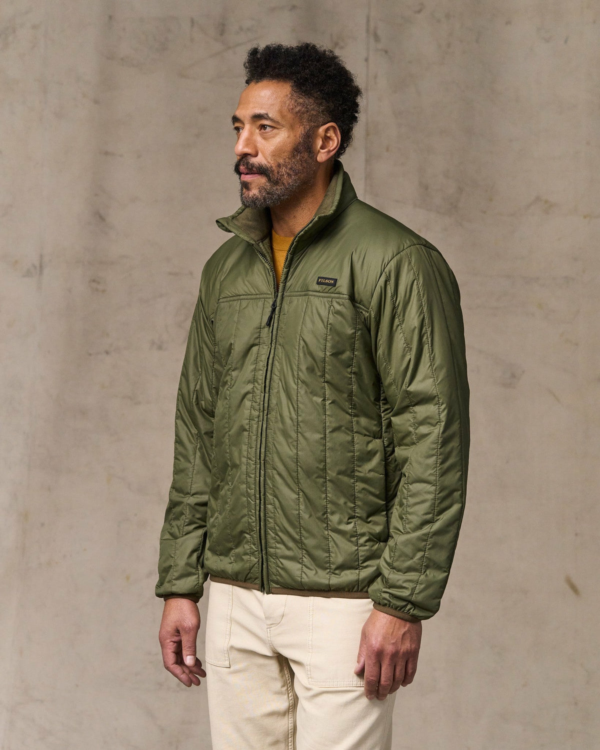 Men Filson Ultralight Jacket - Dark Olive Drab