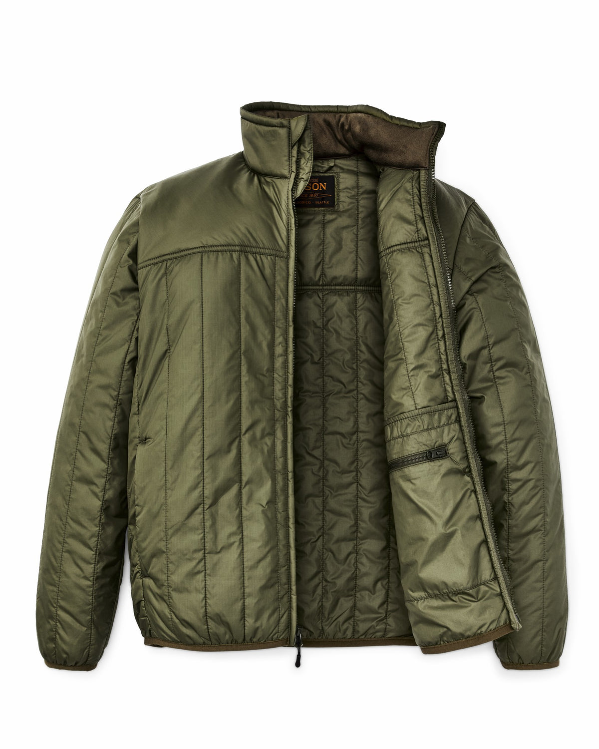Men Filson Ultralight Jacket - Dark Olive Drab