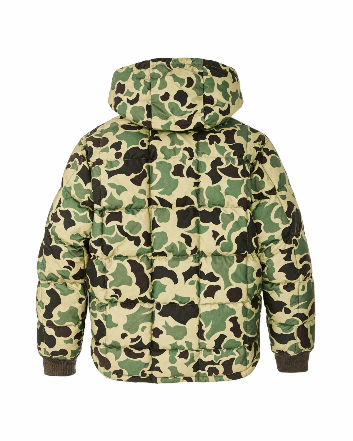 Men Filson Waxed Down Jacket - Tundra Shrub Camo