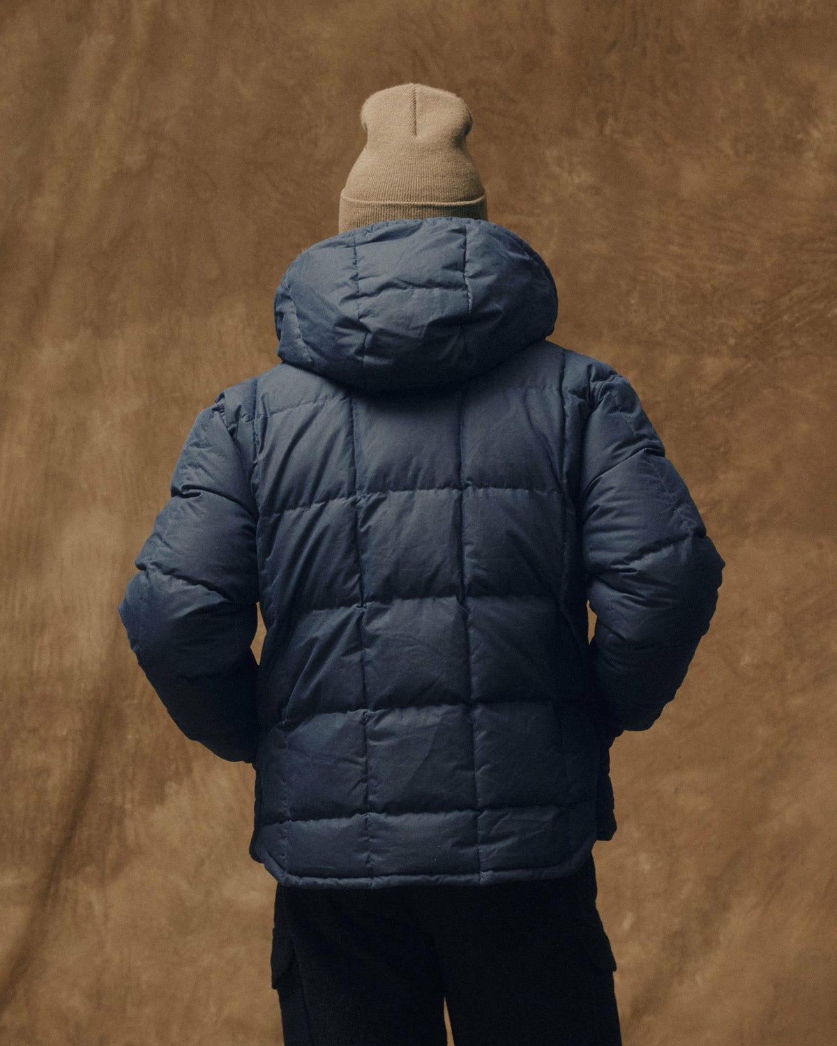 Men Filson Waxed Down Jacket - Night Sky