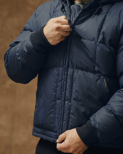 Men Filson Waxed Down Jacket - Night Sky