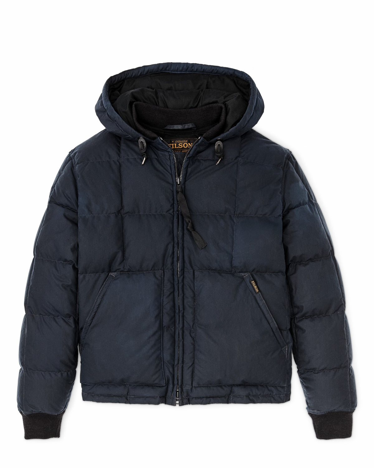 Men Filson Waxed Down Jacket - Night Sky