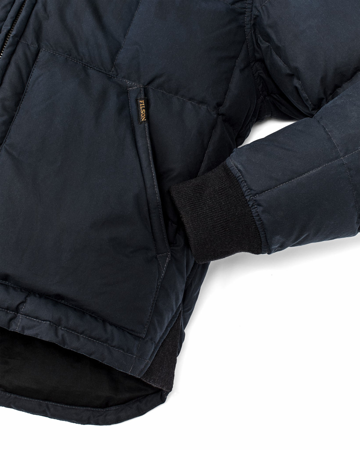 Men Filson Waxed Down Jacket - Night Sky