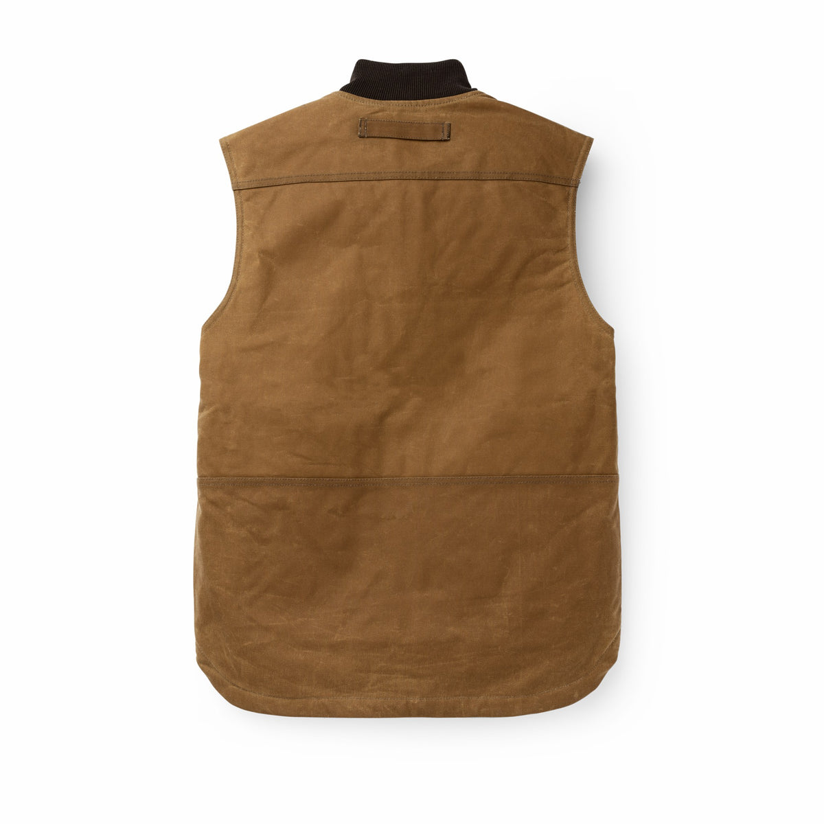 Men Filson Waxed Canvas Insulated Work Vest