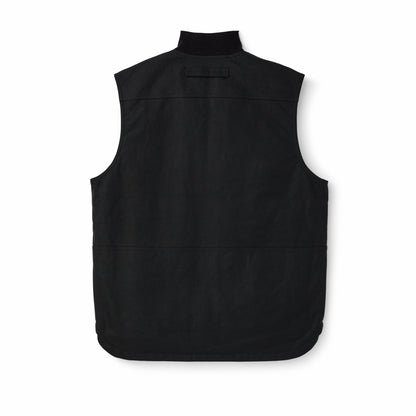 Men Filson Waxed Canvas Insulated Work Vest
