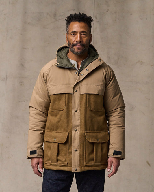 Men Filson Filson X Crescent Down Works Parka - Dark Tan / Tan