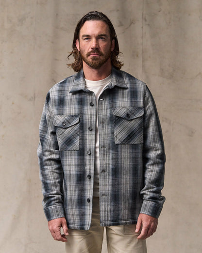 Men Filson Deer Island Jac-Shirt - Slate / Gray Ombre