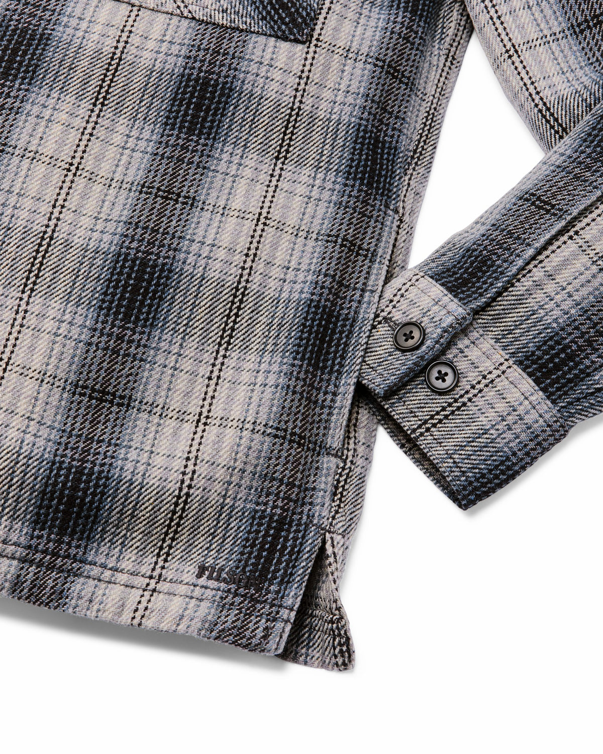 Men Filson Deer Island Jac-Shirt - Slate / Gray Ombre