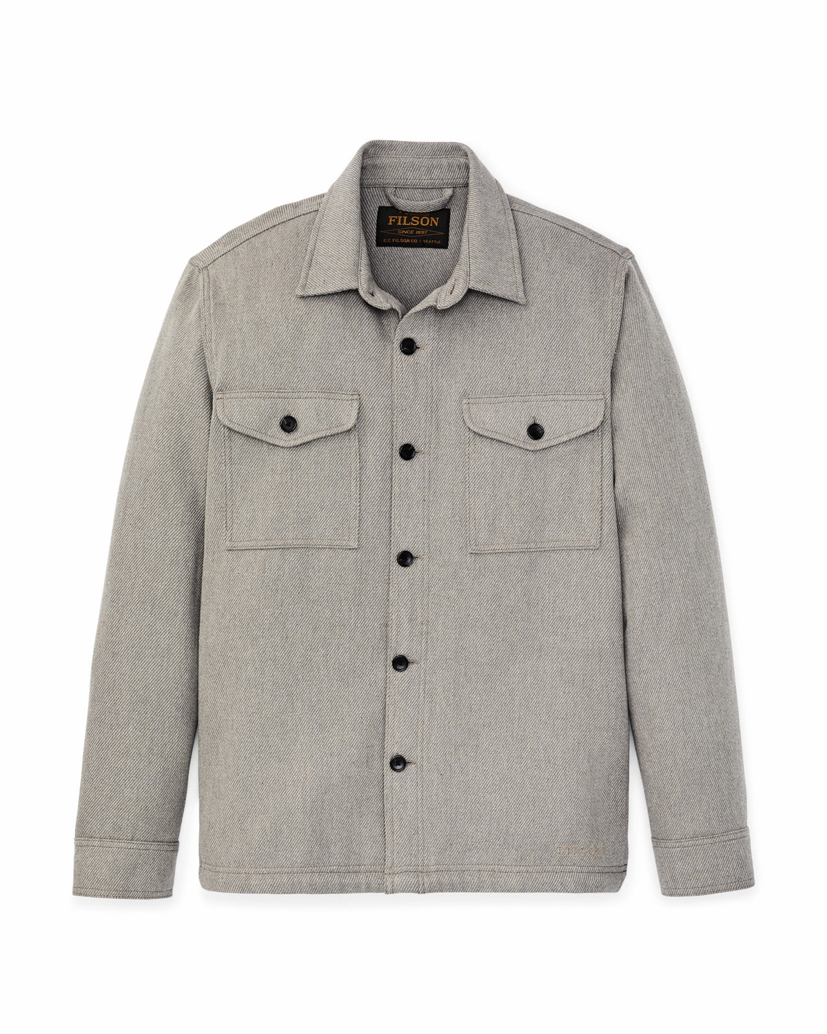 Men Filson Deer Island Jac-Shirt - Heather Natural