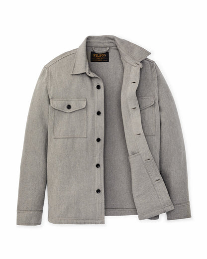Men Filson Deer Island Jac-Shirt - Heather Natural