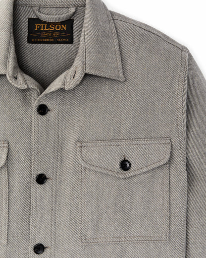 Men Filson Deer Island Jac-Shirt - Heather Natural