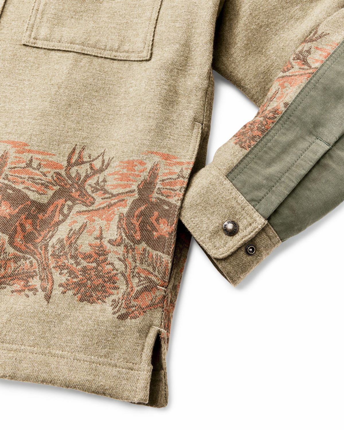 Men Filson Colchuck Forester Jac-shirt - Sage Heather