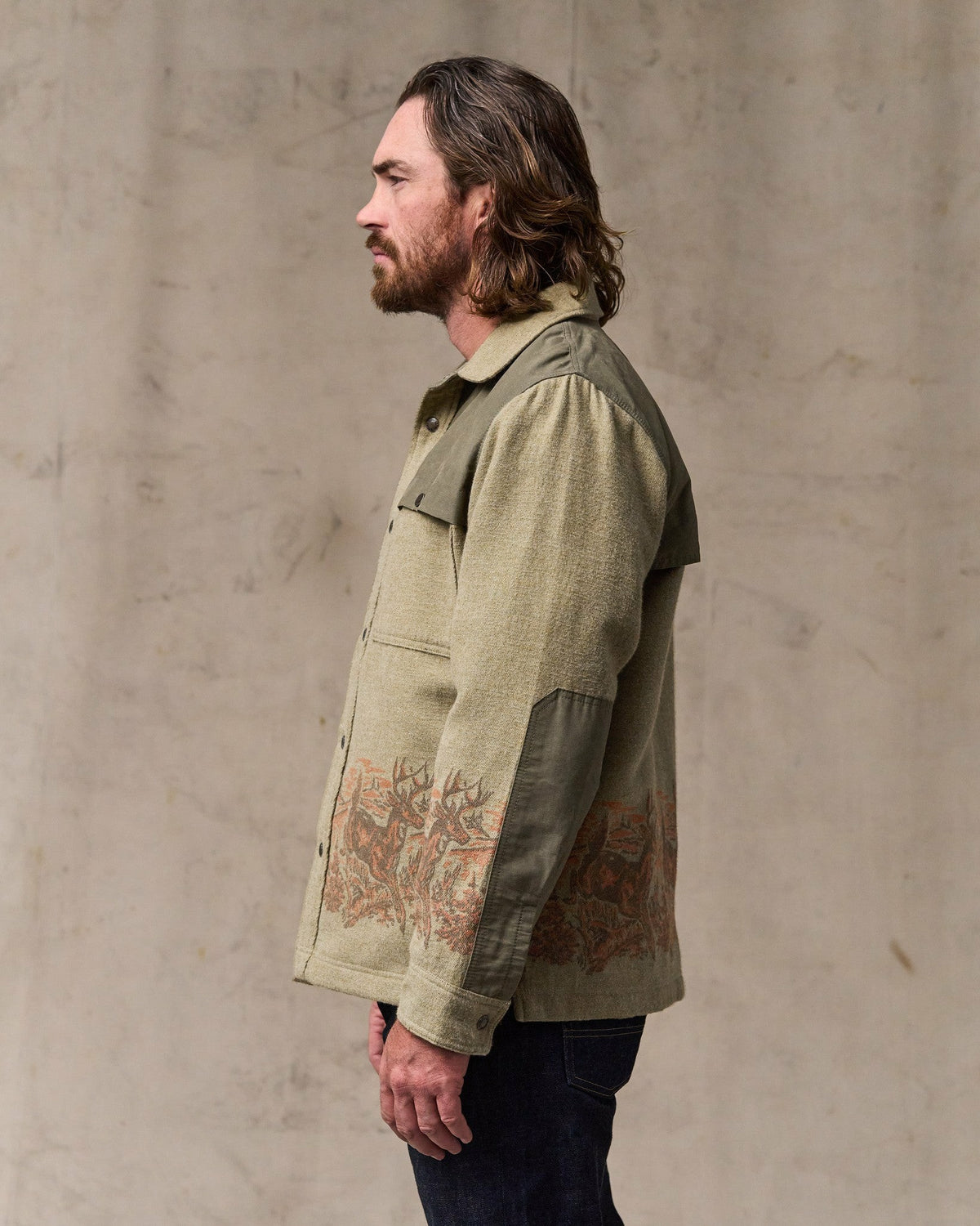 Men Filson Colchuck Forester Jac-shirt - Sage Heather