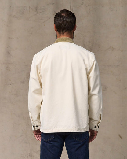 Men Filson Rustic Canvas Jac-shirt - Natural Seed