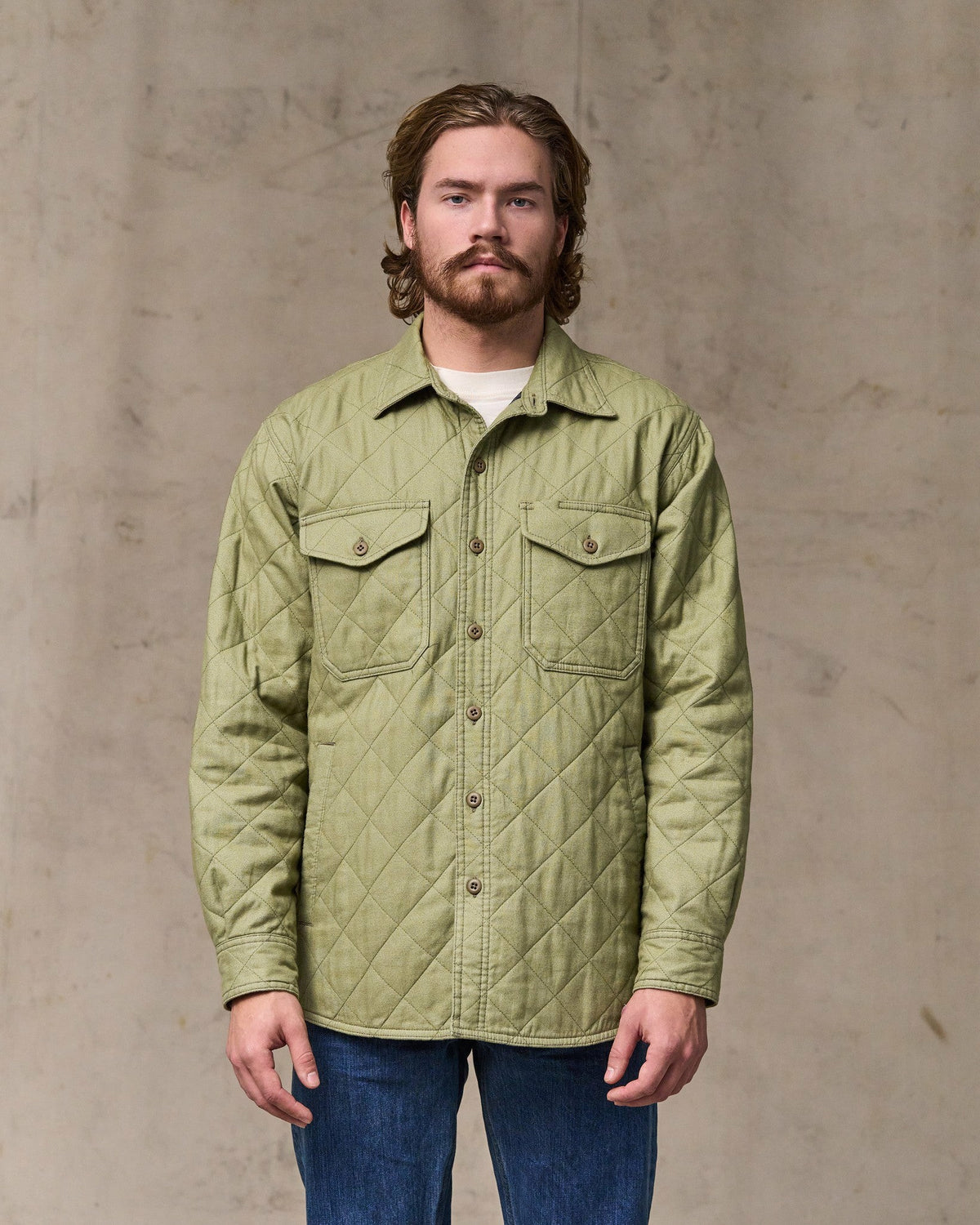 Men Filson Insulated Flannel Jac-shirt - Lakebed