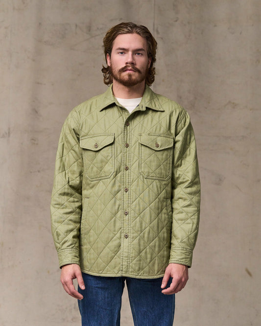 Men Filson Insulated Flannel Jac-shirt - Lakebed