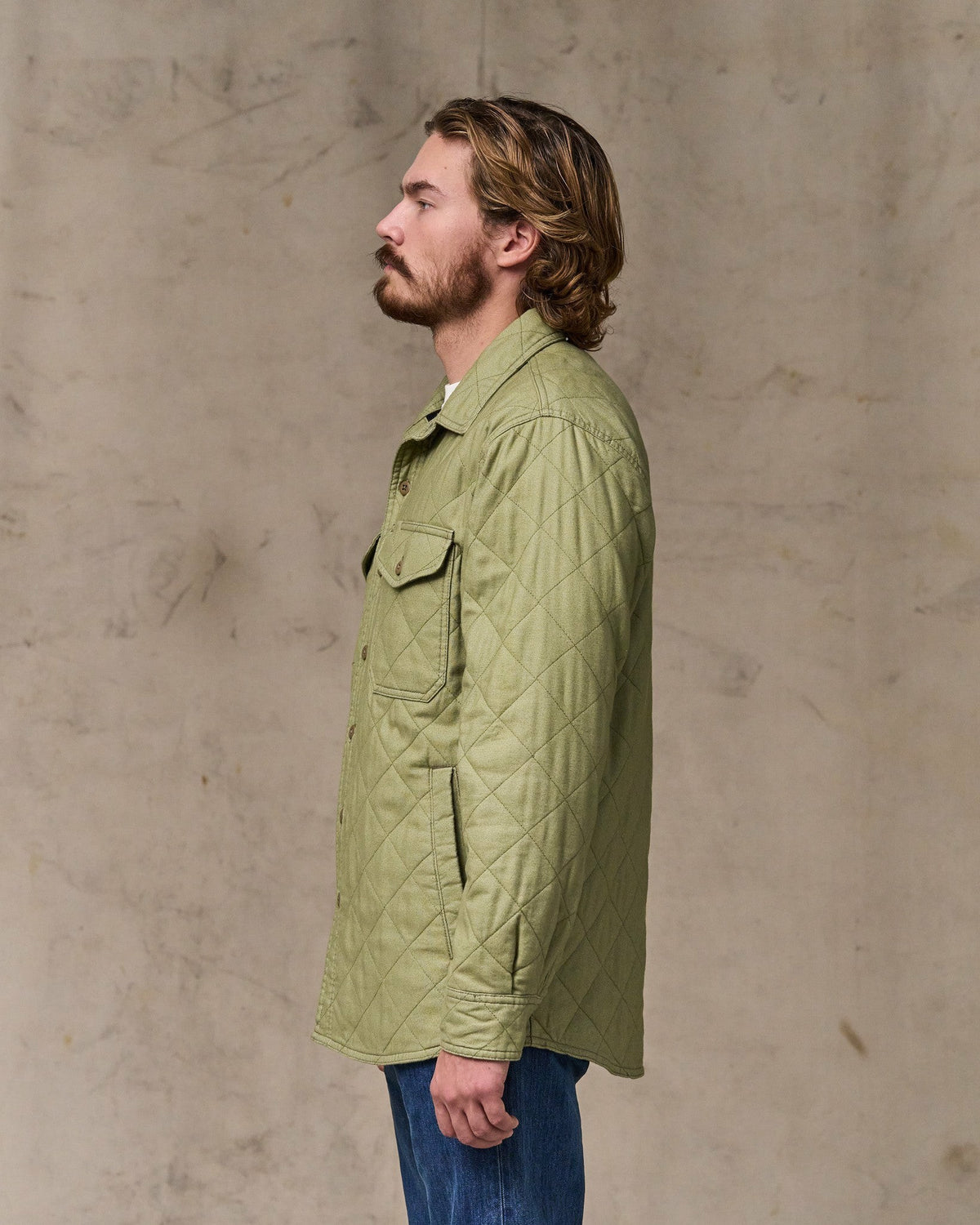 Men Filson Insulated Flannel Jac-shirt - Lakebed