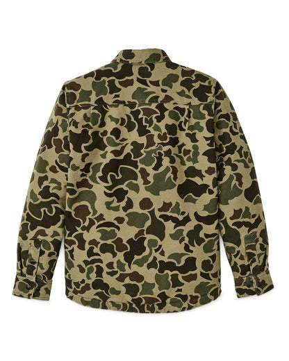 Men Filson Fleece Lined Jac-shirt - Tundra Shrub Camo