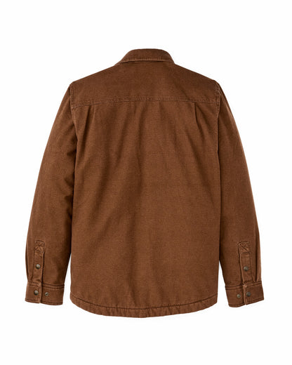 Men Filson Fleece Lined Jac-shirt - Brown