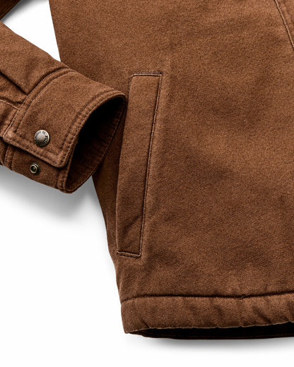 Men Filson Fleece Lined Jac-shirt - Brown