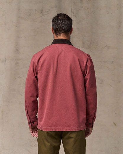 Men Filson Rustic Canvas Jac-shirt - Red Rock