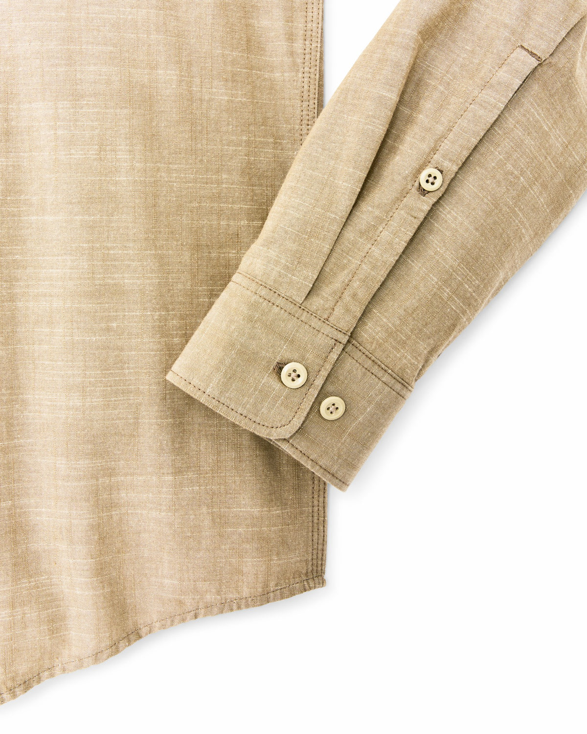 Men Filson Chambray Cpo Shirt - Tan