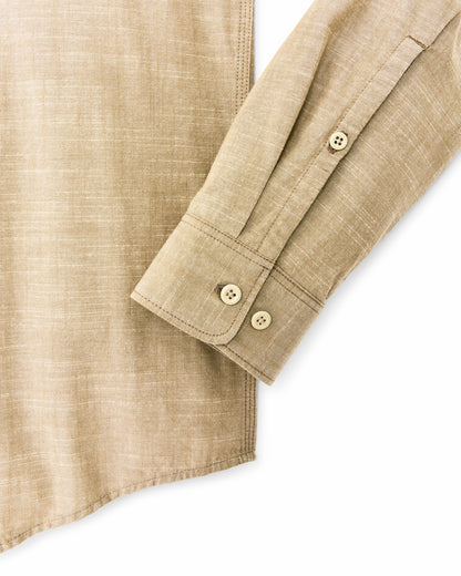 Men Filson Chambray Cpo Shirt - Tan