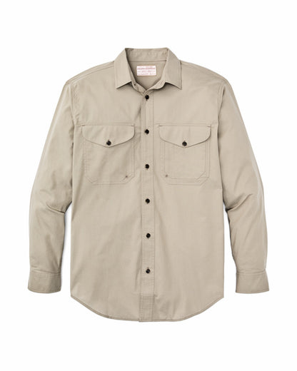 Men Filson Twin Lakes Sport Shirt - Dark Clay