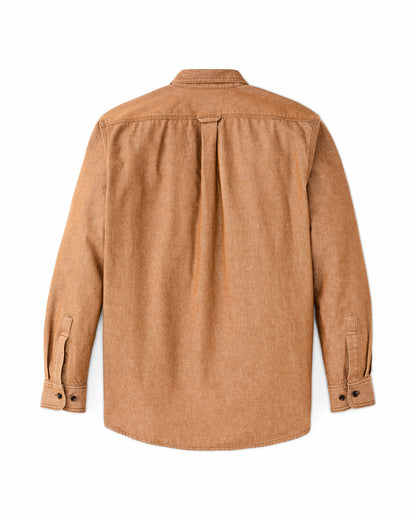 Men Filson Denim Guide Shirt - Harvest Tan