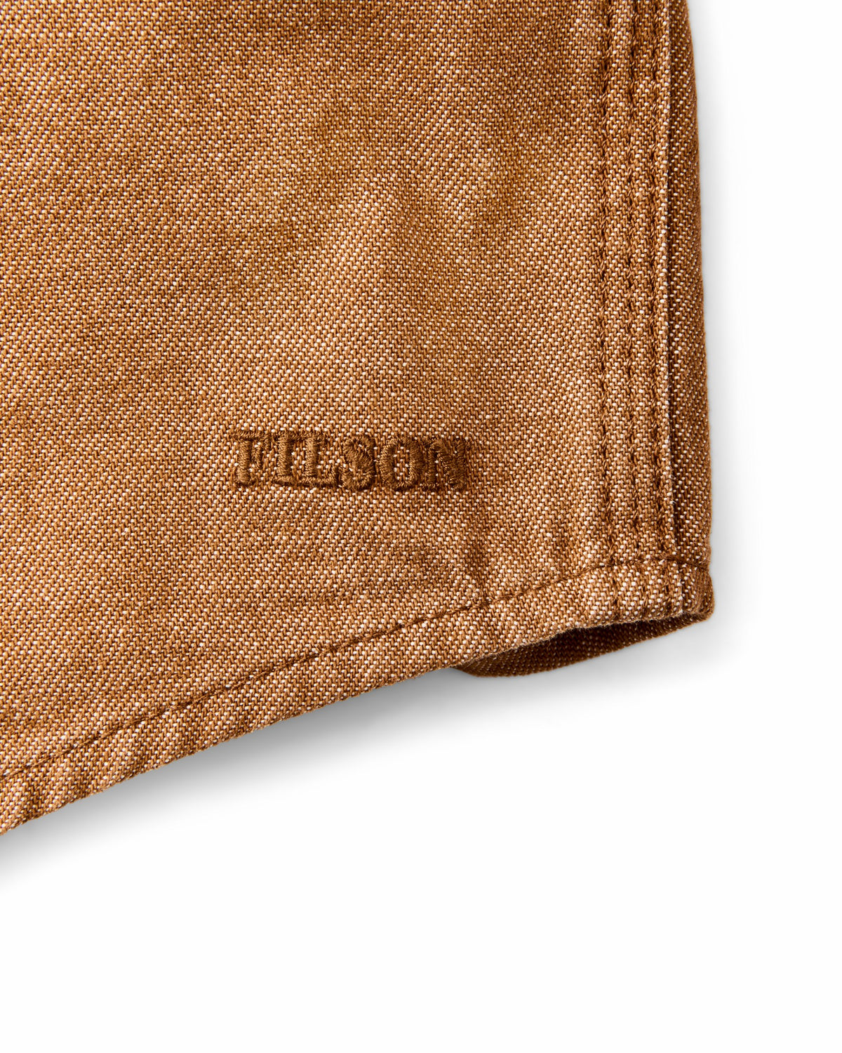 Men Filson Denim Guide Shirt - Harvest Tan