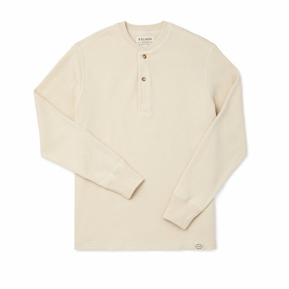 Men Filson Men's 100% Cotton Waffle Knit Henley