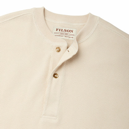 Men Filson Men's 100% Cotton Waffle Knit Henley