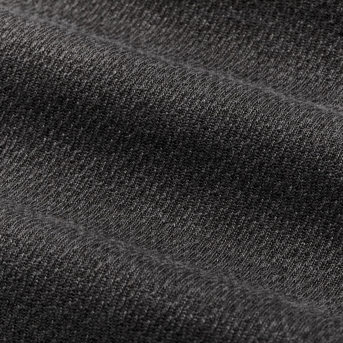 Men Filson Men's Waffle Knit Thermal Crewneck Sweatshirt — Charcoal