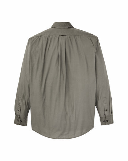 Men Filson Filson's Washed Feather Cloth Shirt - Olive Gray
