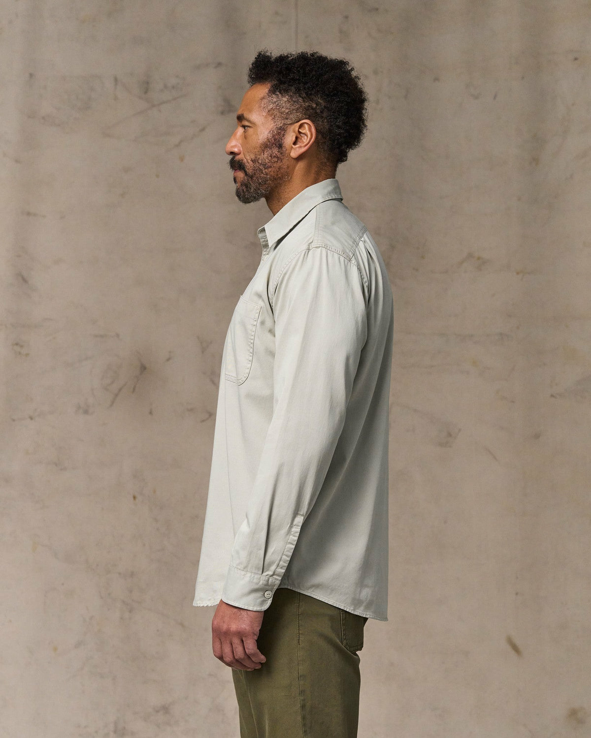 Men Filson 4.5-oz. Twill Shirt - Gray Sky