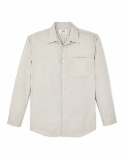 Men Filson 4.5-oz. Twill Shirt - Gray Sky