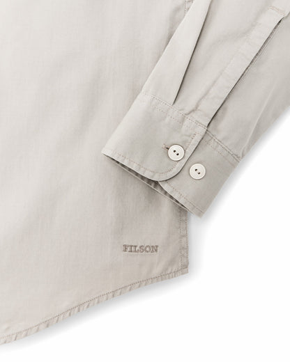Men Filson 4.5-oz. Twill Shirt - Gray Sky