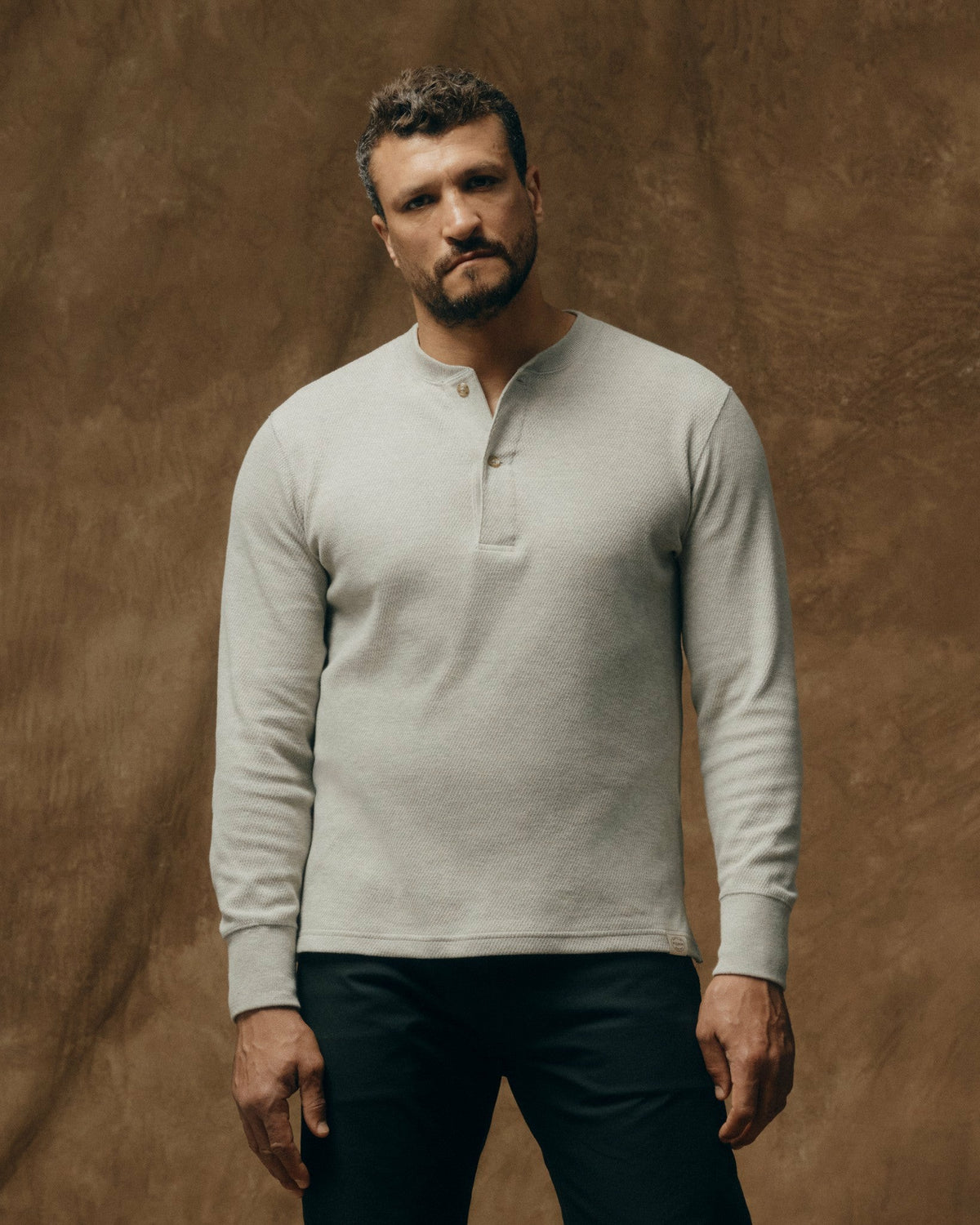 Men Filson Waffle Knit Henley