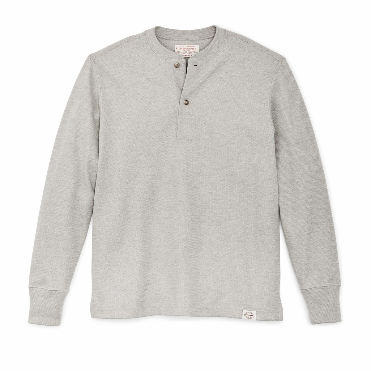 Men Filson Waffle Knit Henley