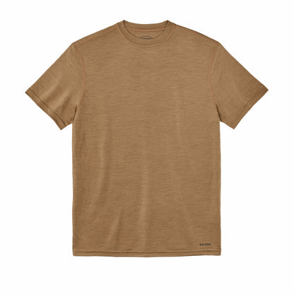 Men Filson Men's 210G Merino Wool Short Sleeve Crewneck Base Layer